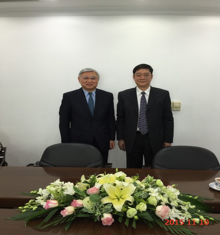 吳羽社長(zhǎng)來訪